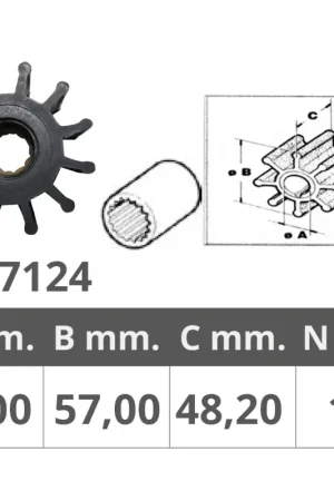 Ultime Pezzi Girante jab.13554 john.09-812b