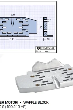 Piastra per Motori Serie OMC G 100 245 HP Soddisfatti O Rimborsati