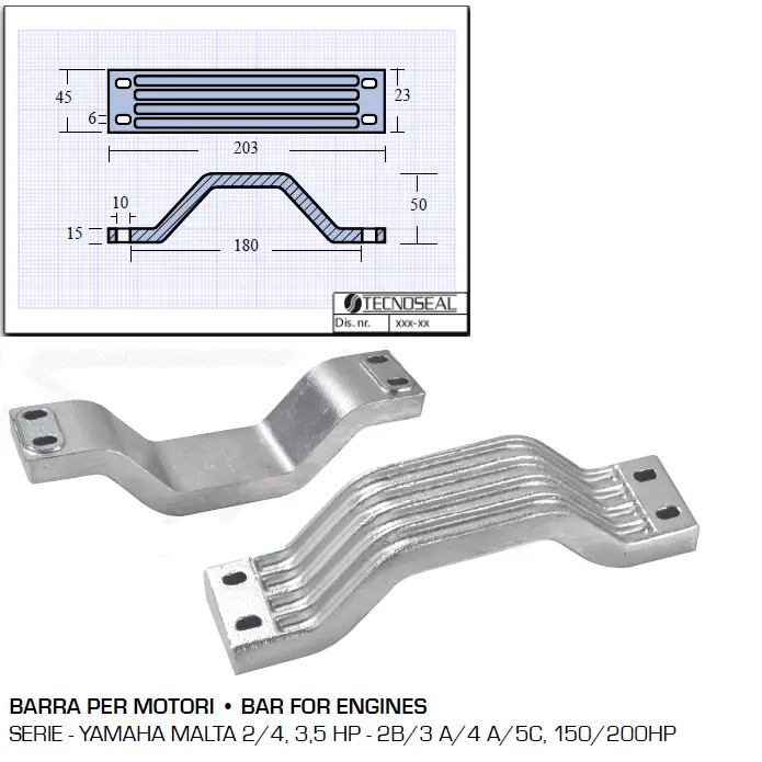 Barra per Motori Yamaha Malta Direttamente Dal Produttore