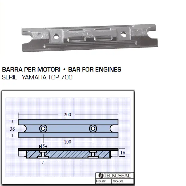 Barra per Motori Yamaha Top 700 Miglior Prezzo