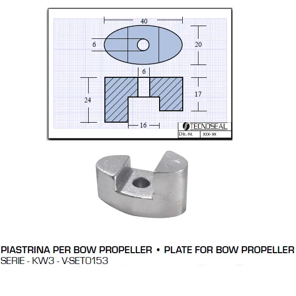 Piastrina per Bow Propeller Must-Have