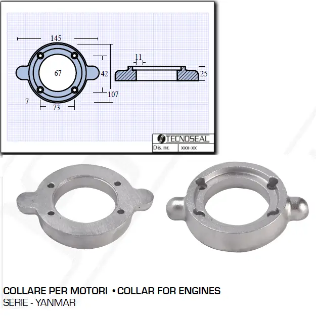Collare per Motori Yanmar Super Prezzo