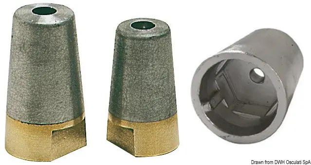 Acquista Ora Solo anodo per assi 35 mm Alluminio