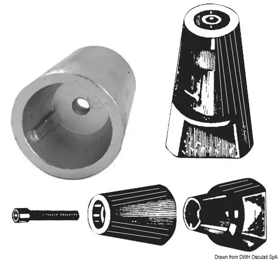 Ogive complete mm 35 Alluminio Occasione Imperdibile