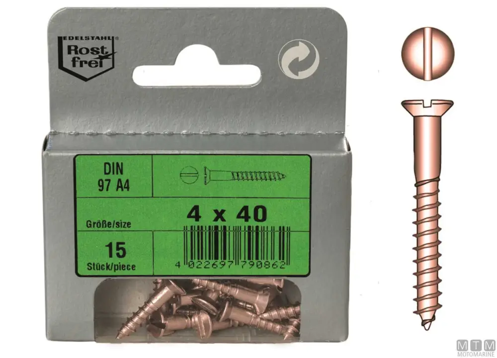 Compra Adesso Viti legno bronzo din97 5x50 6pz