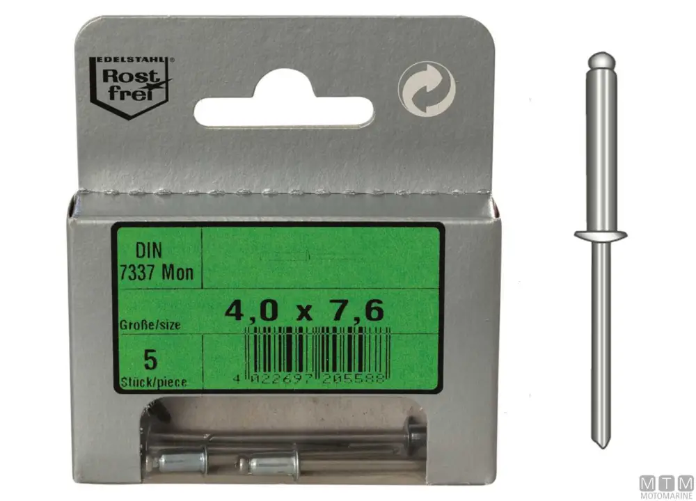 Rivetti monel 7337 4.8x19 4pz Ultima Occasione