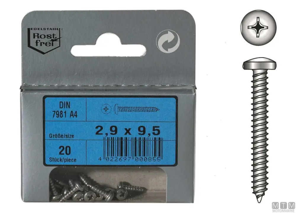 Viti atf din7981 a4 4.8x32 10pz Acquista Ora