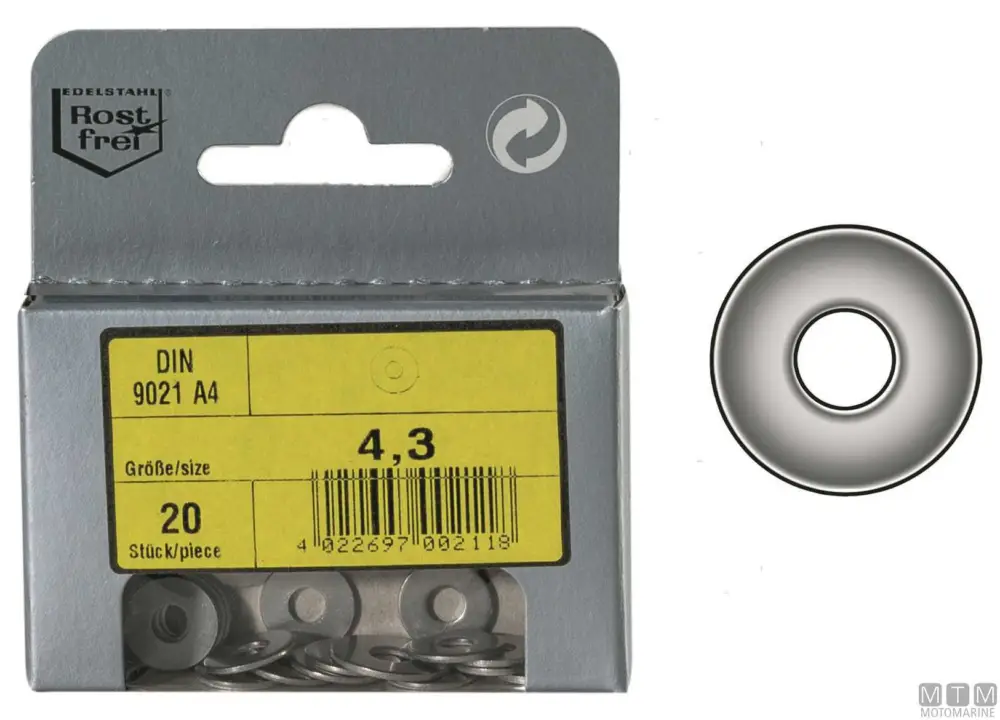 Rondelle 3xforo 9021 a4 6.4 20pz Novità