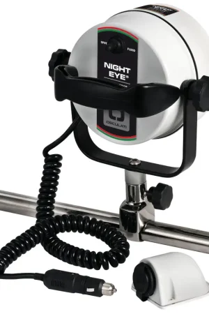 Professionale Faro Night Eye ottone cromato 12 V