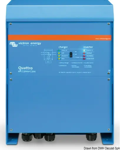 Ordina Subito Sistema Combinato Victron Quattro 12/3000/120-50/50 20/04/26 230V VE.Bus Caricabatterie e Inverter 12 V 3000 VA