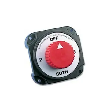Interruttore Deviatore per Batterie Carico Max 350A a 12V in Continuo Scelto Dai Clienti