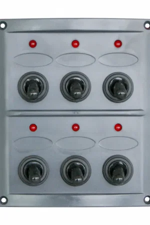 Esclusivo Pannello elettrico 6 interruttori