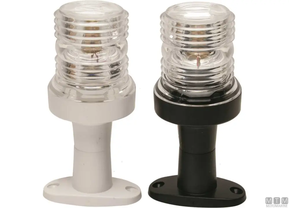 Fanale 360°12v con base bianco Nuova Collezione