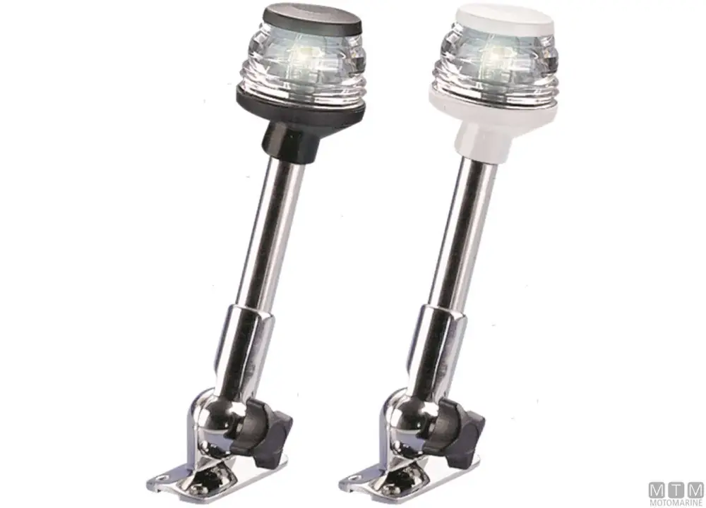 Fanale asta pieg h60mm bianco <12m Quantità Limitata