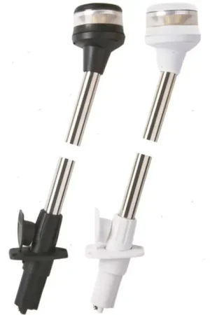 Spedito Oggi Fanale asta est led h100cm nero <20m