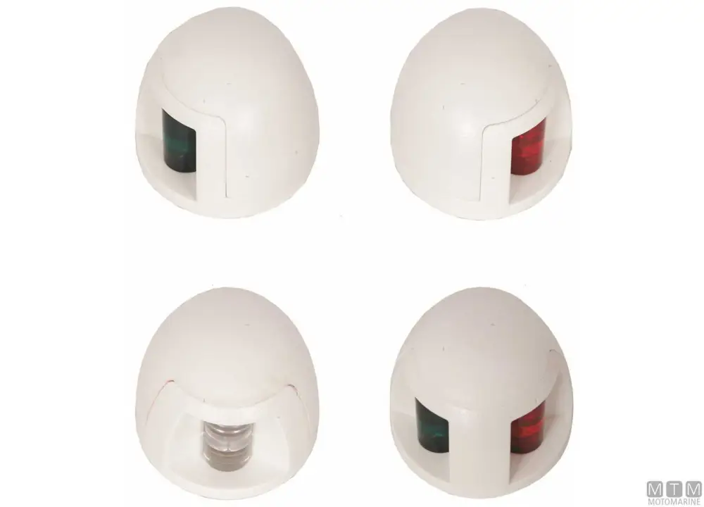 Offerta Limitata Fanale led 12v on deck 135°bianco