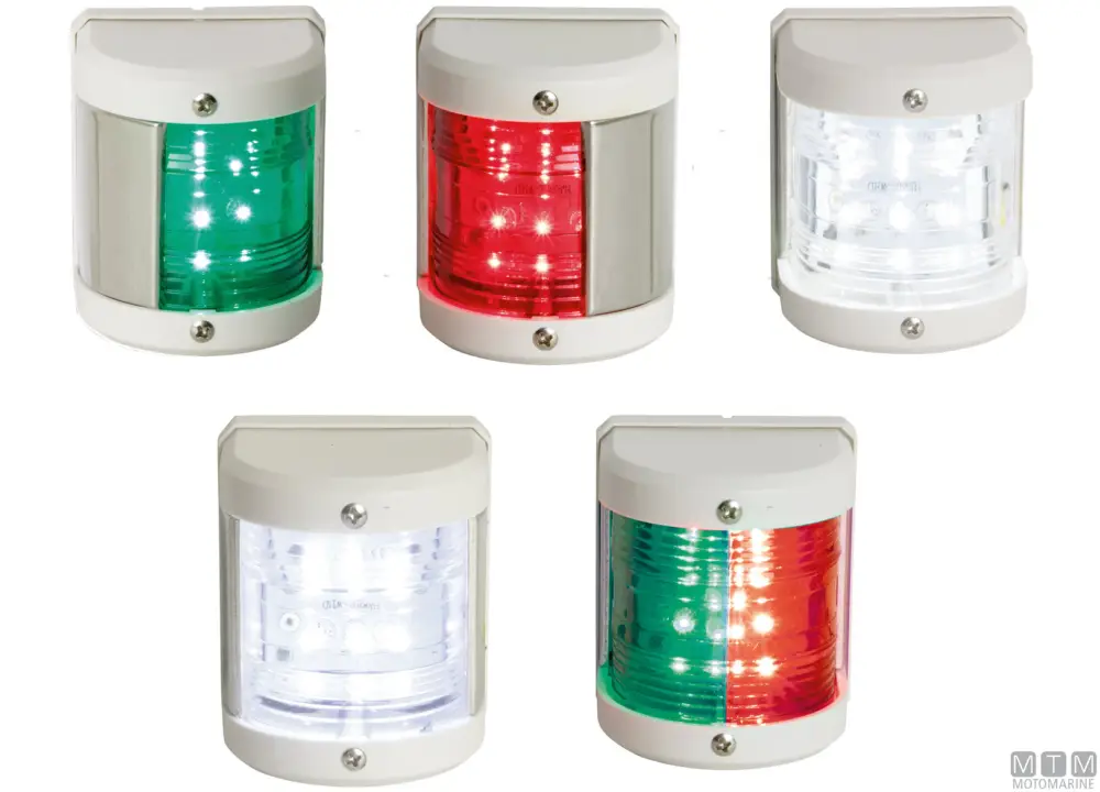Fanale midi led 12v wh rosso Subito Disponibile
