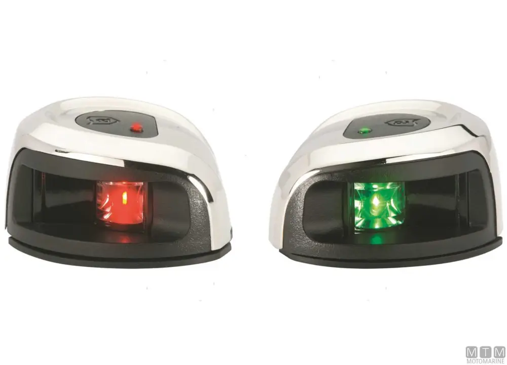 Non Perdere Coppia fanali attwood 2nm ss red green
