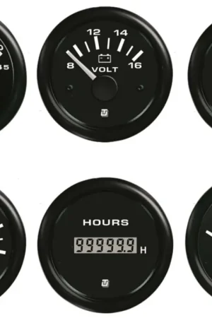 Indicatore pressione 5bar uf60521 black Nuova Collezione