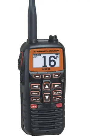 VHF HX210E Ricetrasmettitore Portatile VHF galleggiante Standard Horizon Prezzo Scontato