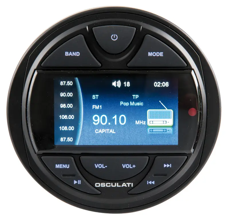Professionale Radio da cruscotto - FM/DAB/ROS