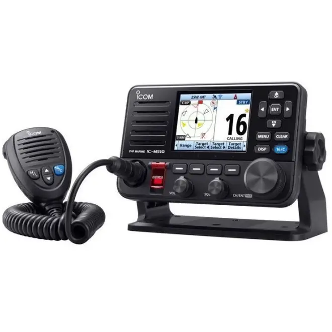 VHF ICOM IC-M510E EVO Ricetrasmettitore Fisso Nautico con AIS Integrato Acquista Ora