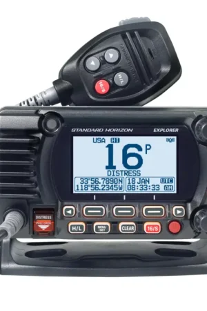 Nuova Collezione VHF Fisso GX1850GPS Ricetrasmettitore con GPS e compatibilità NMEA2000 Standard Horizon