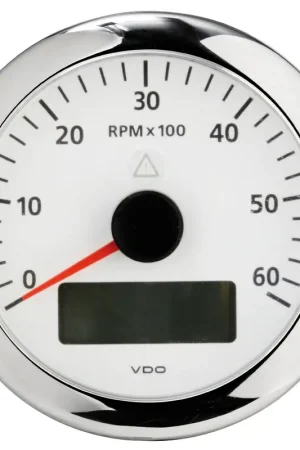 Subito Disponibile Contagiri 6000 RPM bianco
