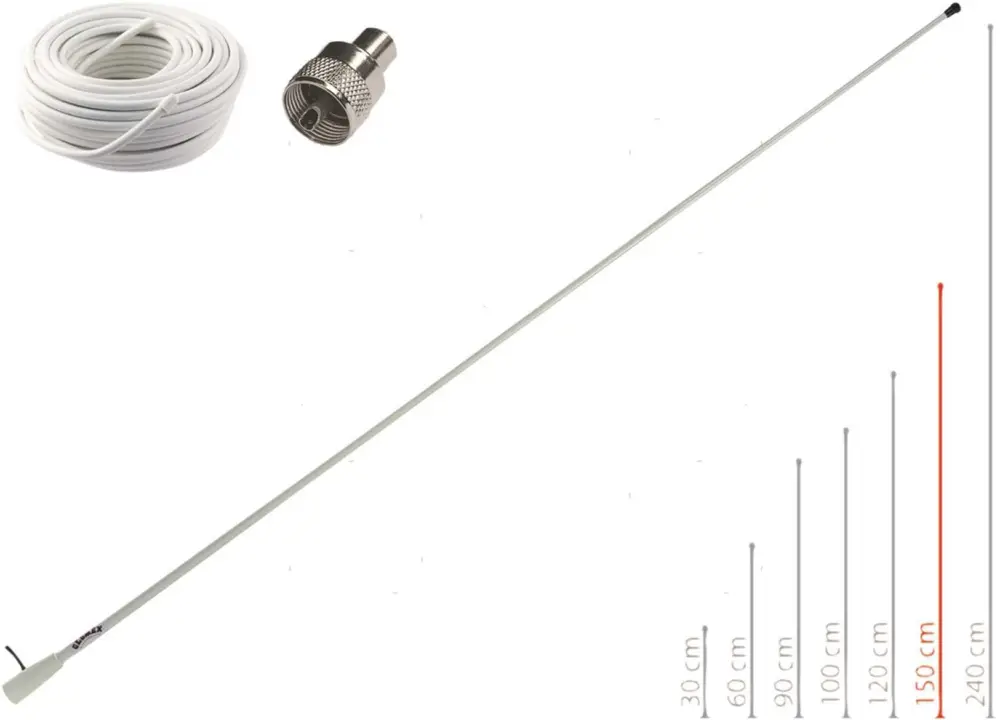 Offerta Antenna glomex vhf ra112 motor
