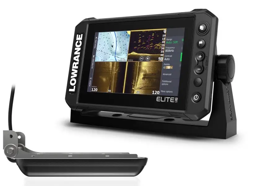 Ultima Occasione Lowrance GPS/ECO Elite 7 FS con Trasduttore 3-1
