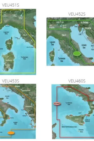 Cartografia Blurchart G3 HD Vision Small Mar Ligure Corsica e Sardegna Compra Oggi Stesso