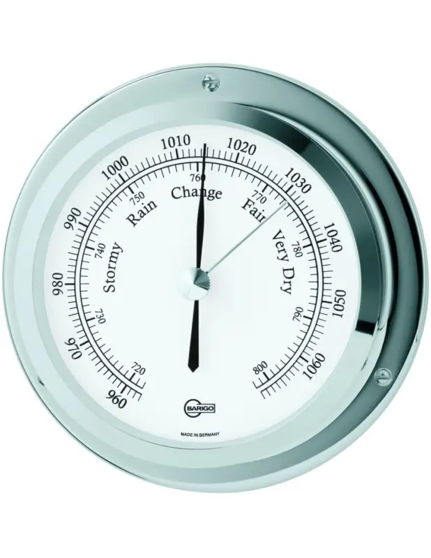 Occasione Barometro Serie Star Barigo in Ottone Cromato