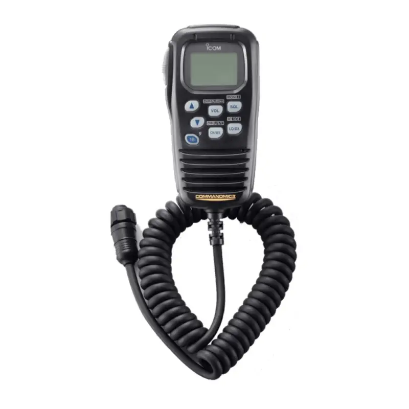 HM-195B Commandmic nero per IC-M400BBE/IC-M506GE con retroilluminazione ambra A Buon Prezzo