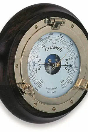 Orologio oblo d230mm legno/ottone Ultimissimo Modello