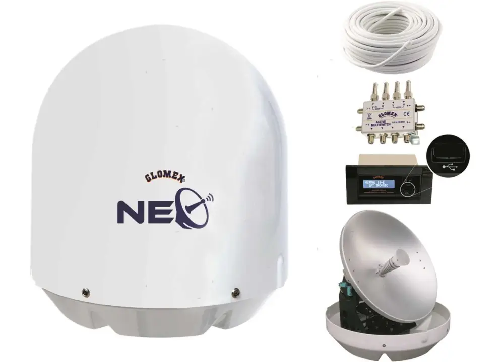 Antenna tv-sat glomex saturn4 v9104n Subito Disponibile