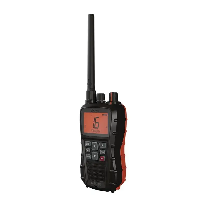 VHF Marino Portatile Cobra Marine 350E BlueBound Esclusivo