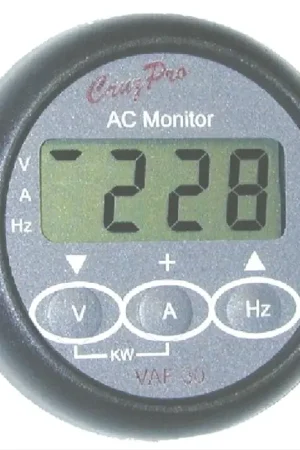 Spedizione Espresso CruzPro VAF30 Analizzatore Corrente Alternata