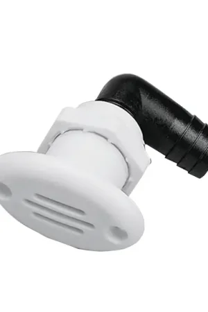 Compra Oggi Stesso Sfiato nylon bianco ovale curvo