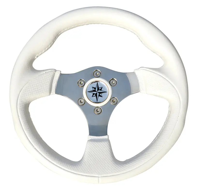 Ruota timone t12 bianco Ø mm.300 A Buon Prezzo