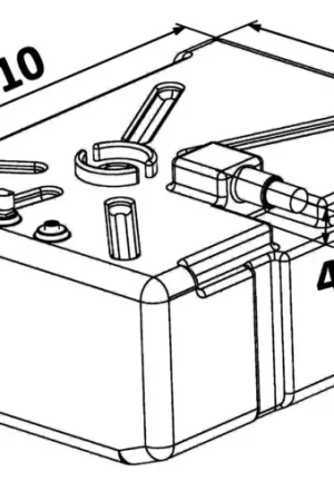 Nuova Collezione Serbatoio carburante Polietilene 135 l