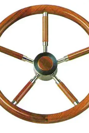 Prezzo Ridotto Ruota timone teak Ø mm.400