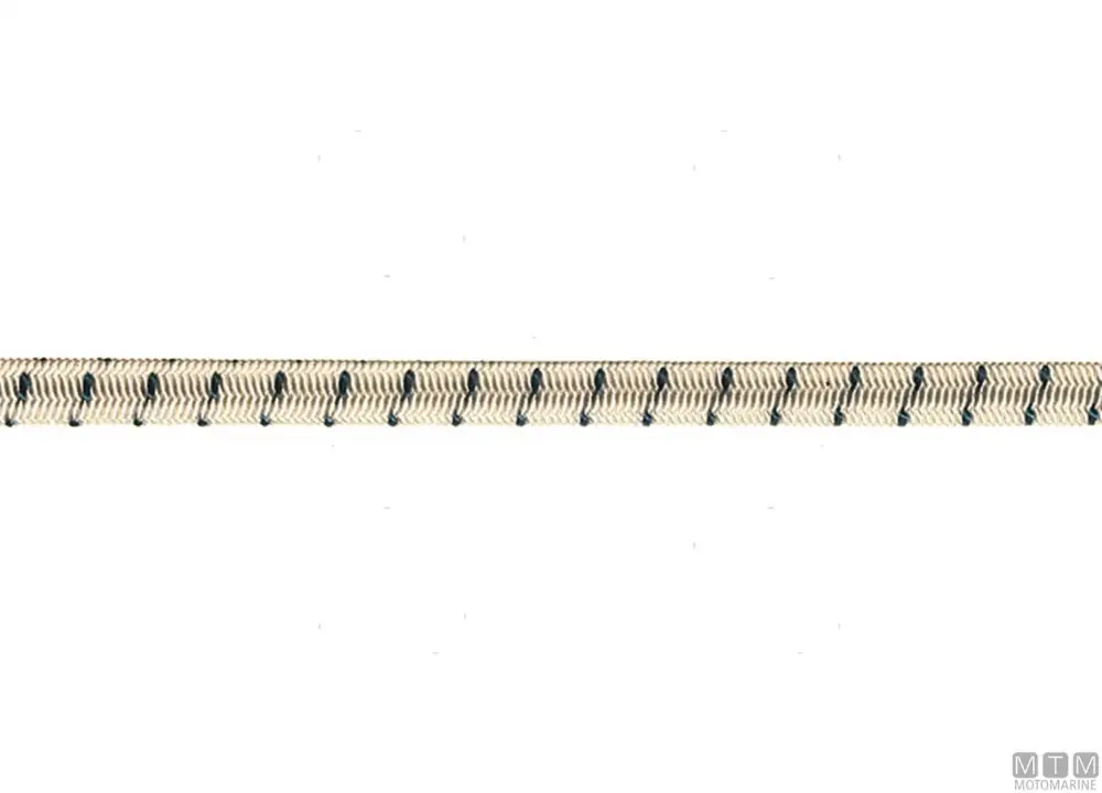 Corda elastica d5 100m bianca Popolare