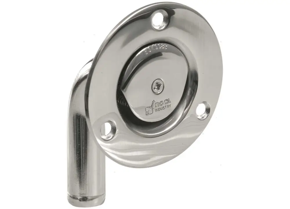 Sfiato curvo 90°roca ce d16mm inox Prezzo Scontato