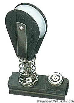 Carrello con bozzello a molla 25/26 mm Pagamento Sicuro