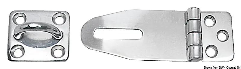 Ferma gavone inox ribalta 33x87 Compra Oggi Stesso