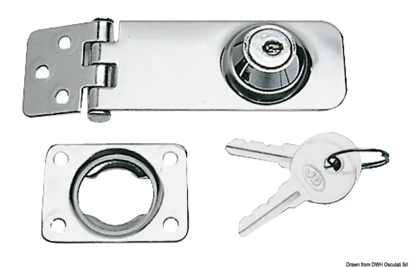 Consegna Rapida Chiusura con chiave 80x30