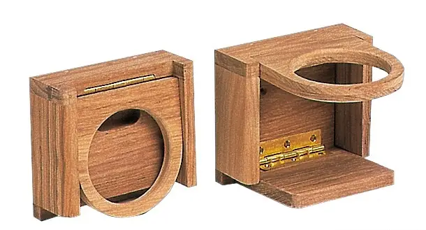 Portabicchiere e Lattine in Teak Quantità Limitata