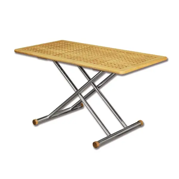 Tavolo Top Magnum Silver Con Piano In Carabottito Esclusivo