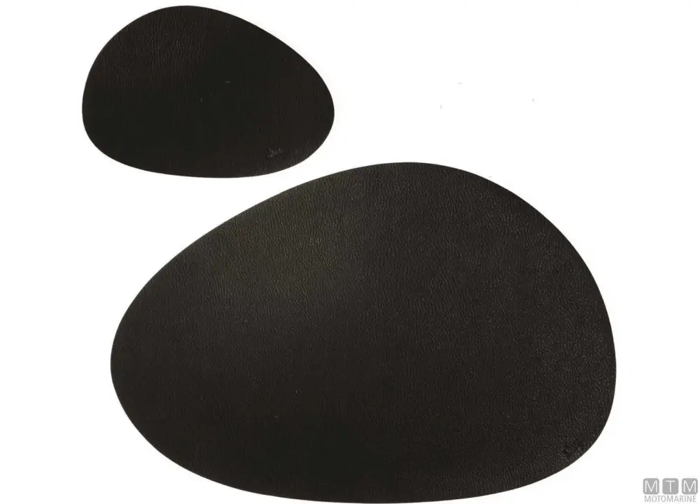 Set 2 sottob. metallici antracite silwy Spedizione Espresso