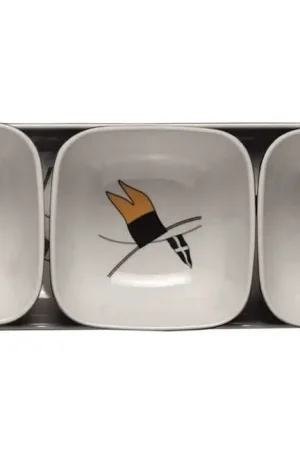 Set 3 Ciotole Snack Servizio Regata Marine Business Più Venduto